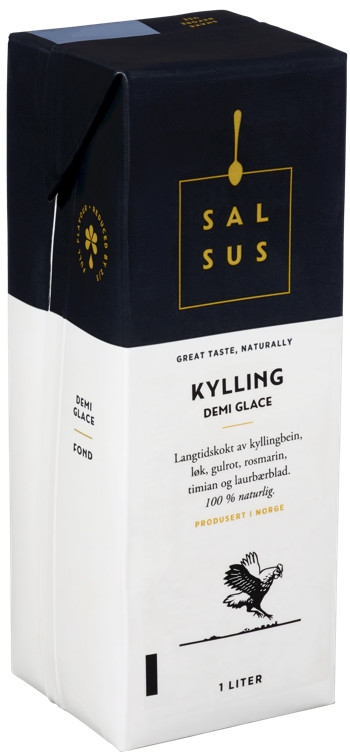 Kylling demi glace fond   1l