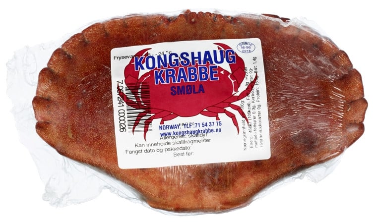 Krabbeskjell kokt norsk  150g