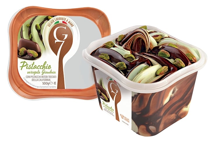 Pistacchio variegato gianduia   1l