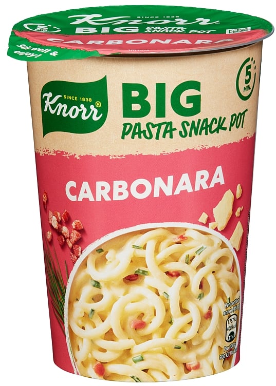 Snack pot big carbonara  92g