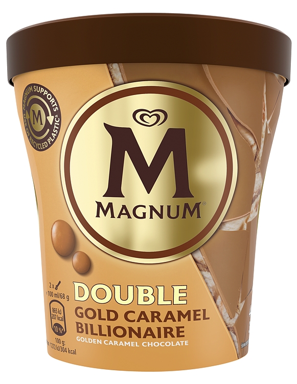 Magnum double gold caramel billionaire 440ml