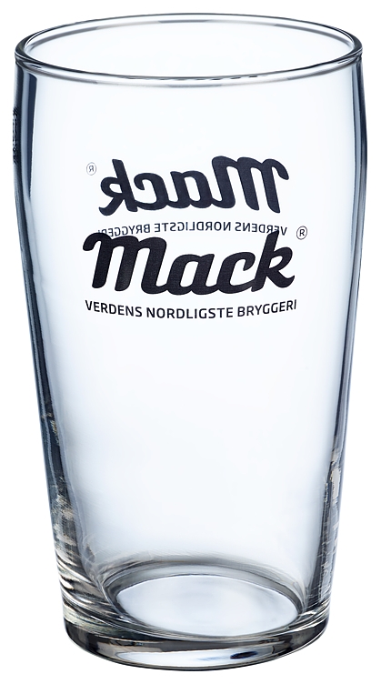 Mack ølglass 0,5l kartong  12stk