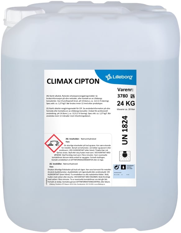 Climax cipton sirkulasjonsrengjøring   24kg