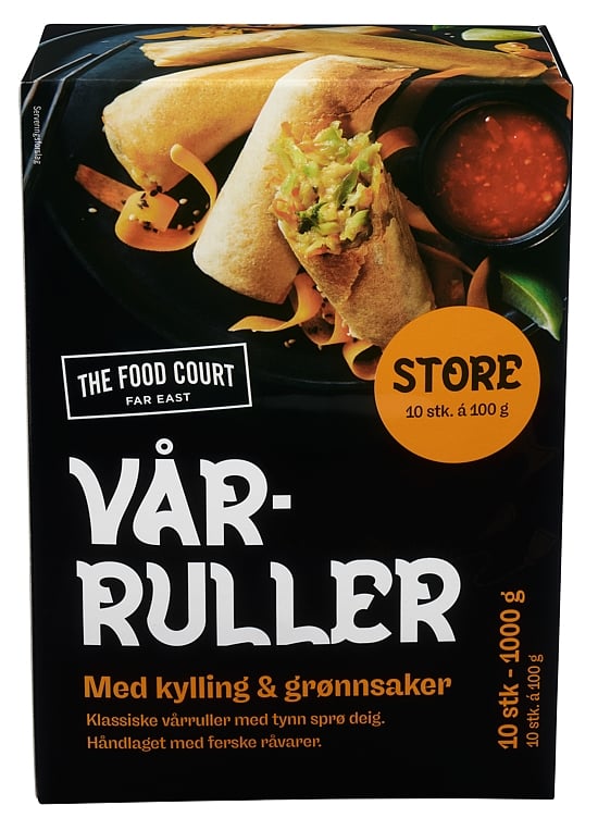 Vårruller m/kylling & grønnsaker  1kg