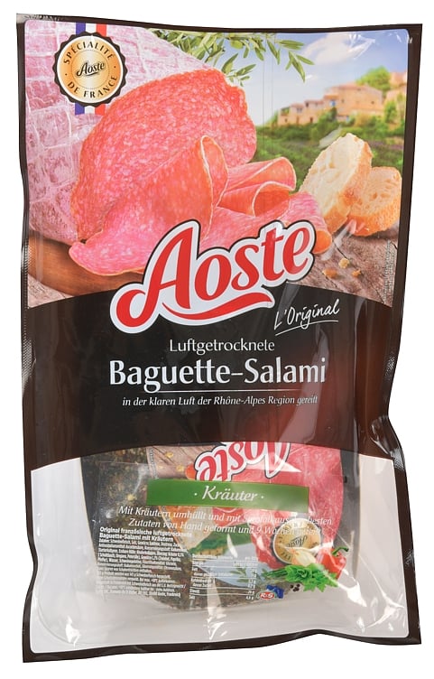 Baguette salami urter    2xca1,6kg   kg