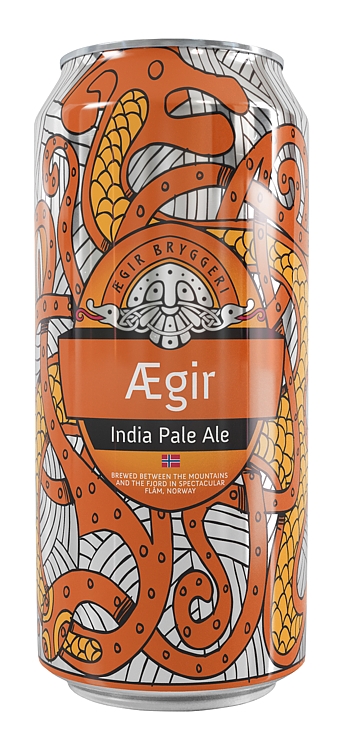 Ægir india pale ale   6,5%   24x44cl