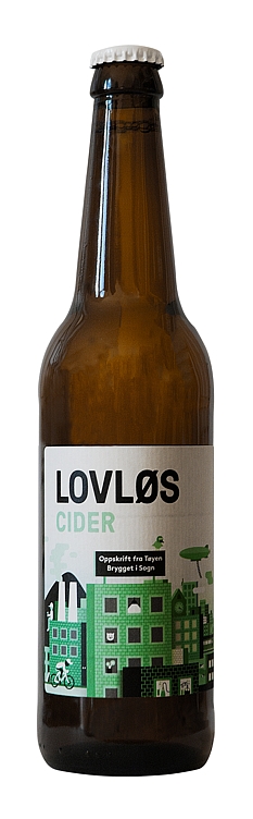 Lovløs cider   6%   12x50cl