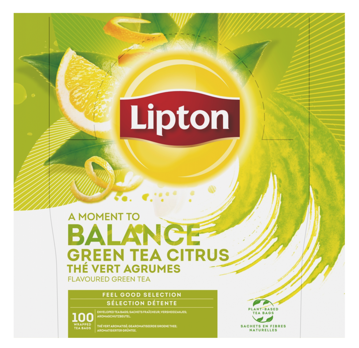 Lipton green tea citrus 130g  100bg