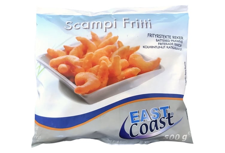 Scampi fritti   500g