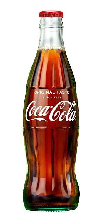 Coca-cola glassflaske   24x0,33l