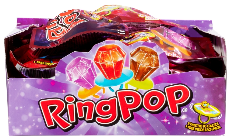 Topps ring pop twister      10g