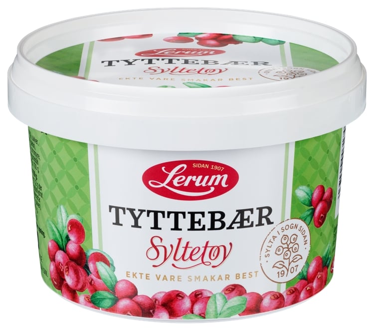 Tyttebærsyltetøy   600g