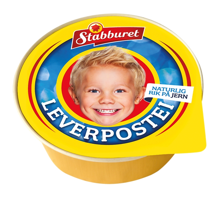 Leverpostei kuvert   70x22g