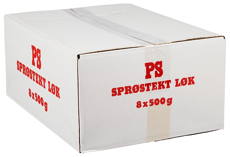 Løk,sprøstekt           500gr