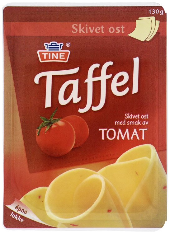 Taffel tomatost i skiver   130g