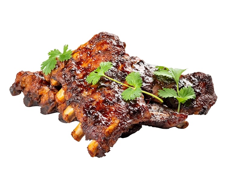 Spareribs kokt          kg