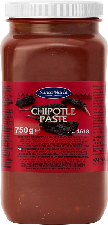 Chipotle chili paste    750g