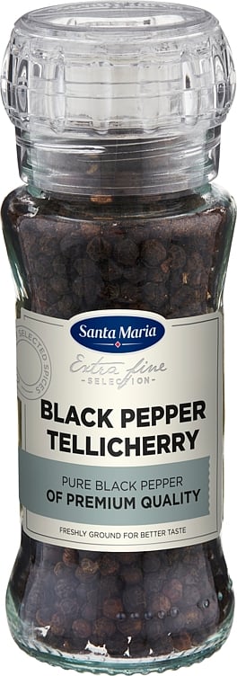 Tellicherry sort pepper kvern      70g