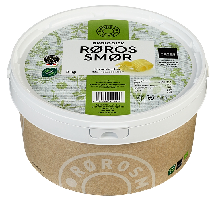 Røros smør økol. smakskraftig        2kg