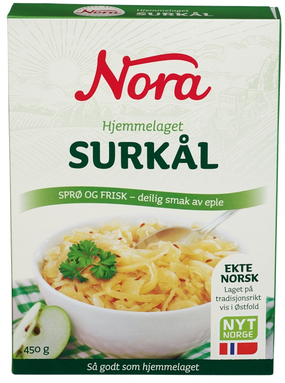 Hjemmelagede surkål    450g