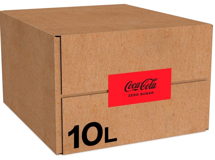 Coca-cola uten sukker postmix   10l