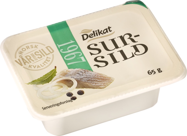 Delikat sursild kuv.    32x65g