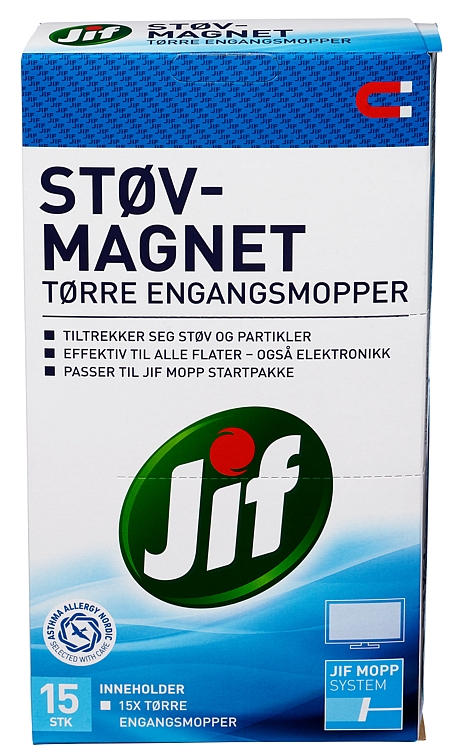 Jif støvmagnet   15stk