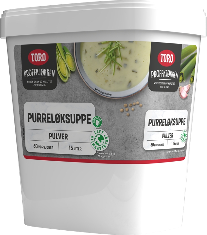 Purreløksuppe 15l       1,2kg