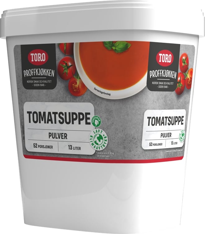 Tomatsuppe toro 13l     1,2kg