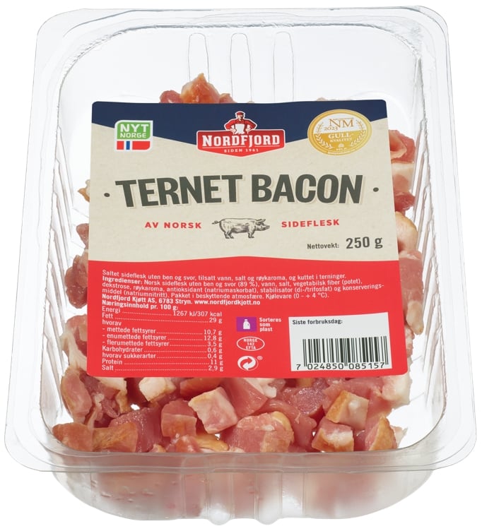 Bacon i bit 250g