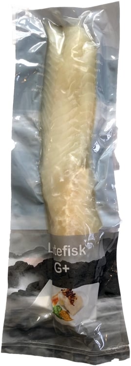 Lutefisk helside 8x0,95kg    kg