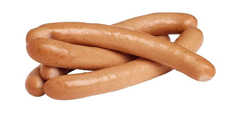 Kylling  wienerpølse                2x2,5kg