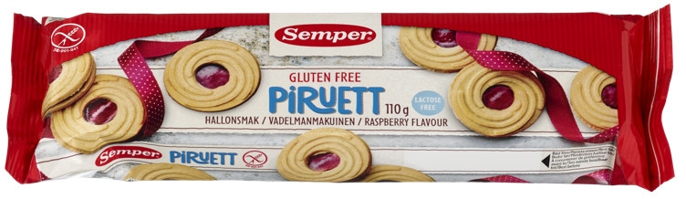 Kjeks glutenfri piruett  110g