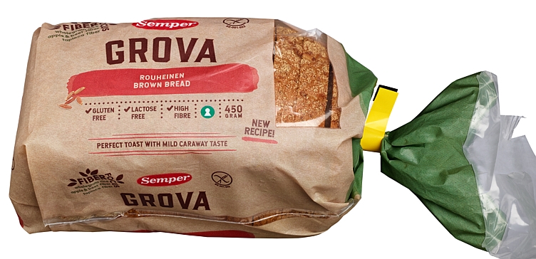 Grovbrød xl glutenfri  450g