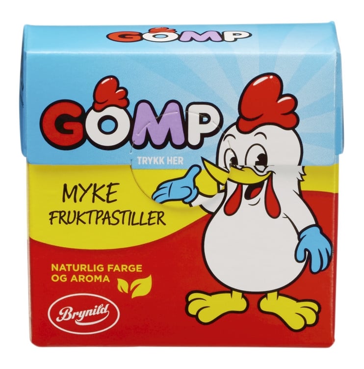 Brynild gomp fruktpastiller 25g