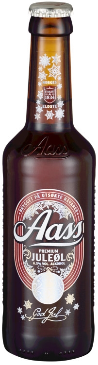 Aass premium juleøl fl  6,5%  24x33cl