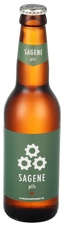 Sagene pilsner   4,7%   24x33cl