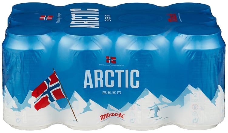 Mack arctic beer  4,5%  12x33cl