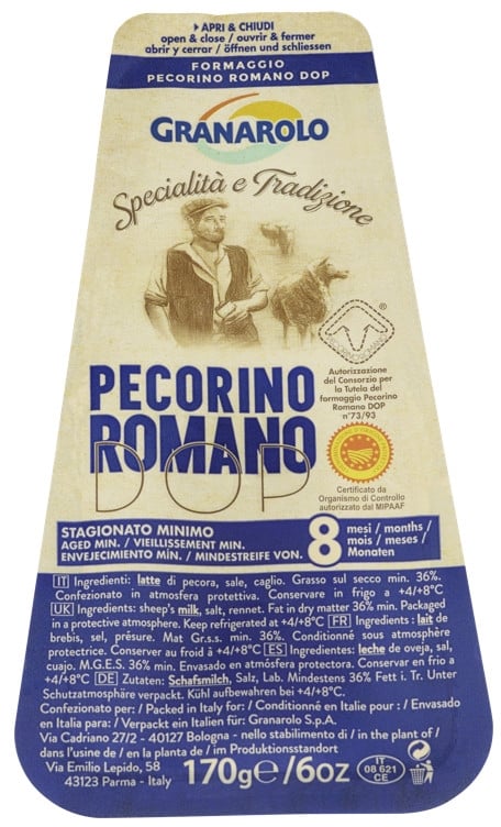 Pecorino romano dop 170g