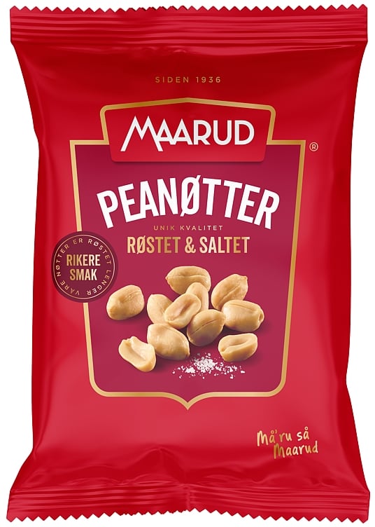 Peanøtter røstet&saltet   300g