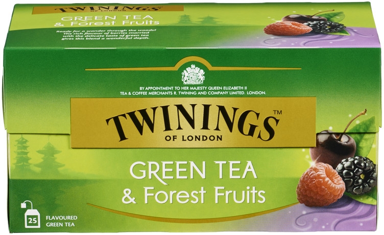 Grønn te skogsbær   25bg