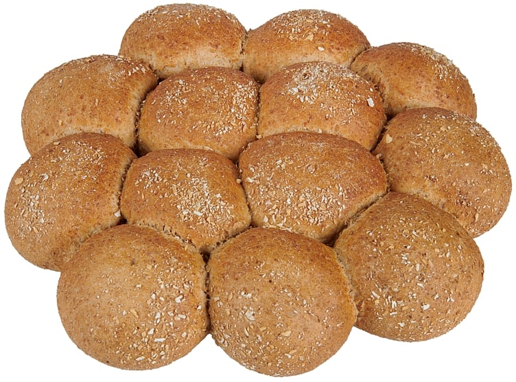 Brytebrød grovt 4x750g