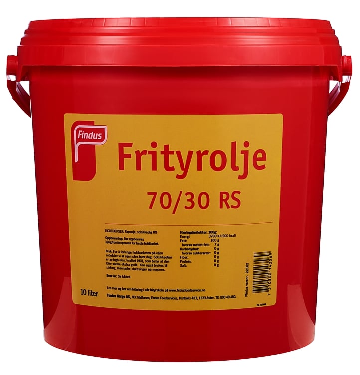 Frityrolje 70/30 raps/solsikke   9,2kg