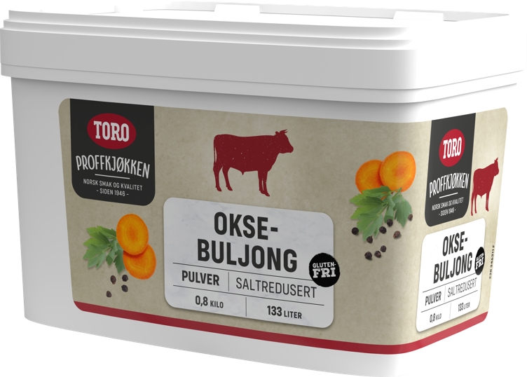 Oksebuljong saltred   800g