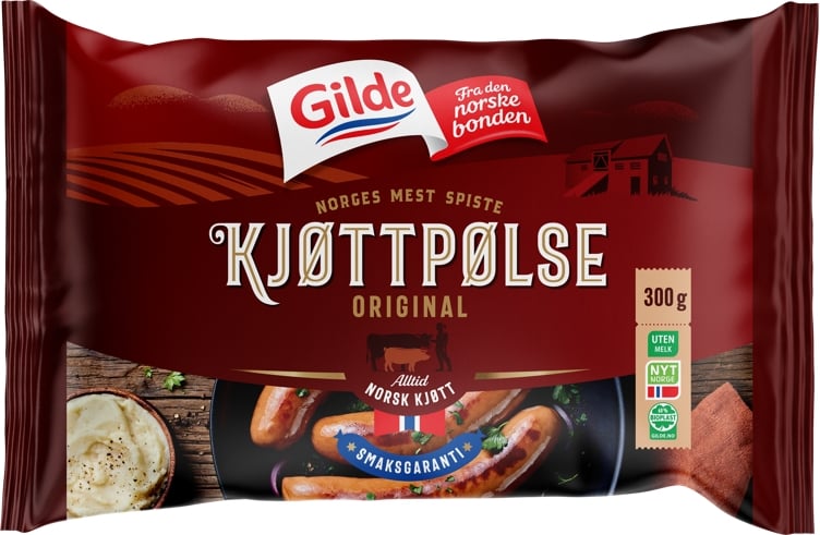 Kjøttpølse original   300g