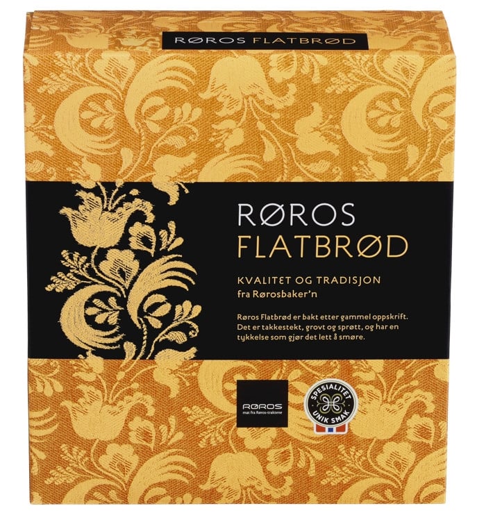 Røros flatbrød grovt og sprøtt   400g