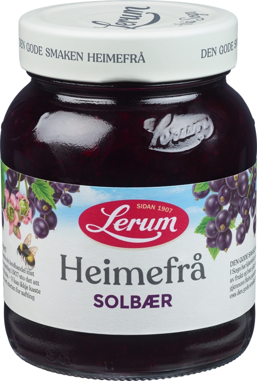 Lerum solbær heimefrå   380g