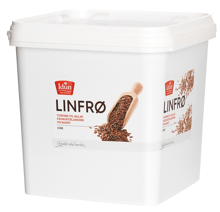 Linfrø boks   3kg