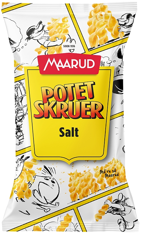 Potetskruer salt   90g