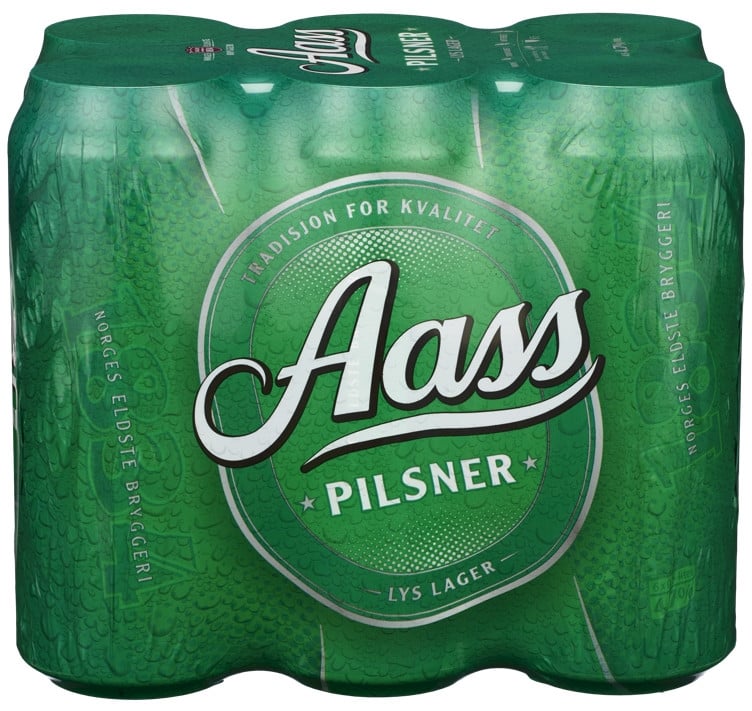 Aass pilsner bx  4,7%  24x50cl